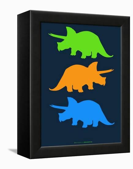 Dinosaur Family 6-NaxArt-Framed Stretched Canvas