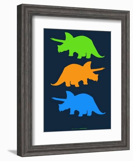 Dinosaur Family 6-NaxArt-Framed Art Print