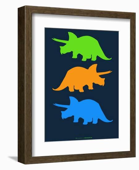 Dinosaur Family 6-NaxArt-Framed Premium Giclee Print