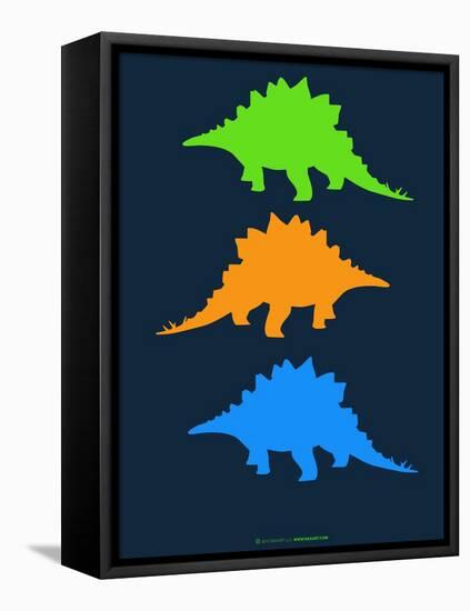 Dinosaur Family 8-NaxArt-Framed Stretched Canvas