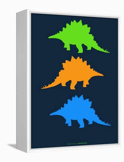 Dinosaur Family 8-NaxArt-Framed Stretched Canvas