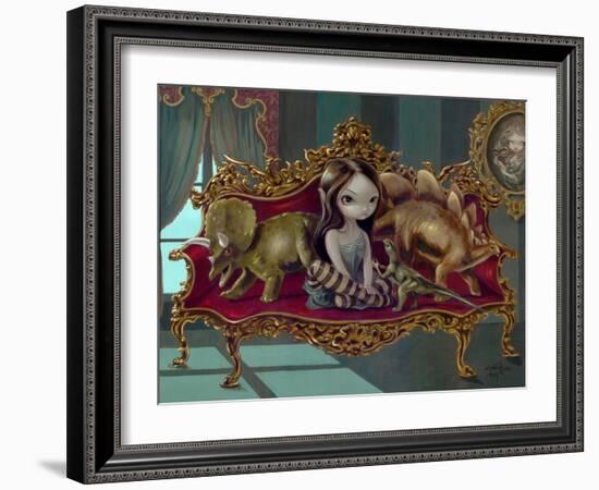 Dinosaur Friends I-Jasmine Becket-Griffith-Framed Art Print