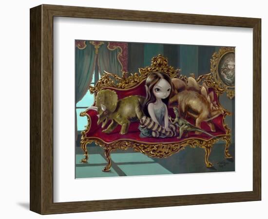 Dinosaur Friends I-Jasmine Becket-Griffith-Framed Art Print