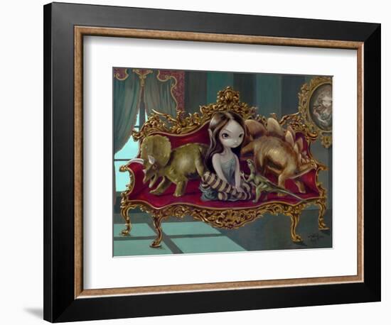 Dinosaur Friends I-Jasmine Becket-Griffith-Framed Art Print