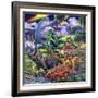 Dinosaur Friends-Jenny Newland-Framed Giclee Print