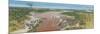 Dinosaur National Monument Panorama. Late Jurassic of North America-null-Mounted Art Print