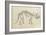 Dinosaur Study II-Ethan Harper-Framed Premium Giclee Print