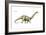 Dinosaur-Encyclopaedia Britannica-Framed Art Print