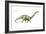 Dinosaur-Encyclopaedia Britannica-Framed Art Print