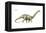 Dinosaur-Encyclopaedia Britannica-Framed Stretched Canvas