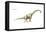 Dinosaur-Encyclopaedia Britannica-Framed Stretched Canvas