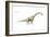 Dinosaur-Encyclopaedia Britannica-Framed Art Print