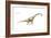 Dinosaur-Encyclopaedia Britannica-Framed Art Print