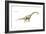 Dinosaur-Encyclopaedia Britannica-Framed Art Print