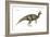 Dinosaur-Encyclopaedia Britannica-Framed Art Print