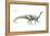 Dinosaur-Encyclopaedia Britannica-Framed Stretched Canvas