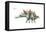 Dinosaur-Encyclopaedia Britannica-Framed Stretched Canvas