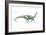 Dinosaur-Encyclopaedia Britannica-Framed Art Print