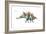 Dinosaur-Encyclopaedia Britannica-Framed Art Print