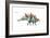 Dinosaur-Encyclopaedia Britannica-Framed Art Print