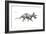 Dinosaur-Encyclopaedia Britannica-Framed Art Print