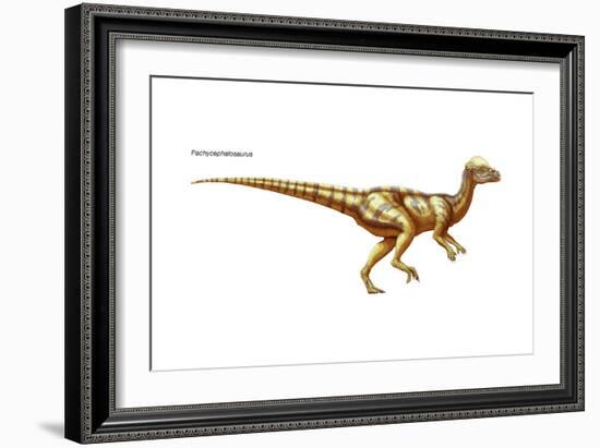 Dinosaur-Encyclopaedia Britannica-Framed Art Print