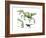 Dinosaur-Encyclopaedia Britannica-Framed Art Print