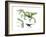 Dinosaur-Encyclopaedia Britannica-Framed Art Print