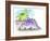 Dinosaurs - Humpty Dumpty-Amy Wummer-Framed Giclee Print