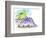 Dinosaurs - Humpty Dumpty-Amy Wummer-Framed Giclee Print