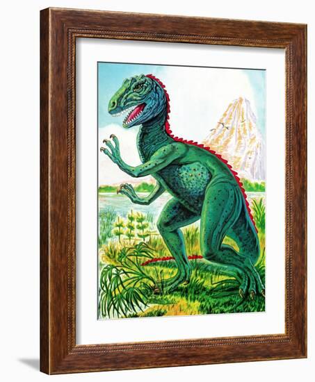 Dinosaurs - Jack & Jill-Edward F. Cortese-Framed Giclee Print