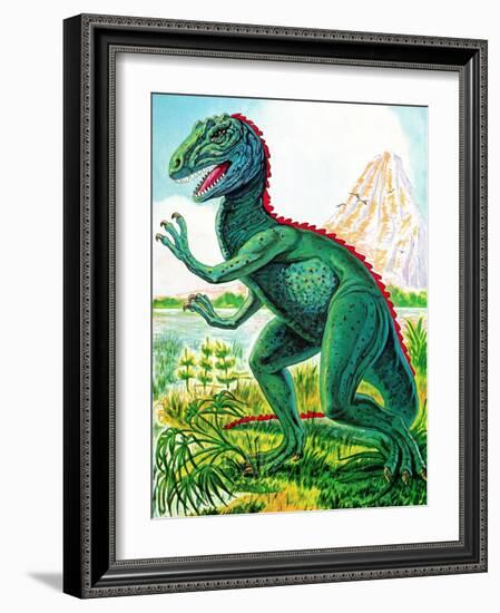 Dinosaurs - Jack & Jill-Edward F. Cortese-Framed Giclee Print