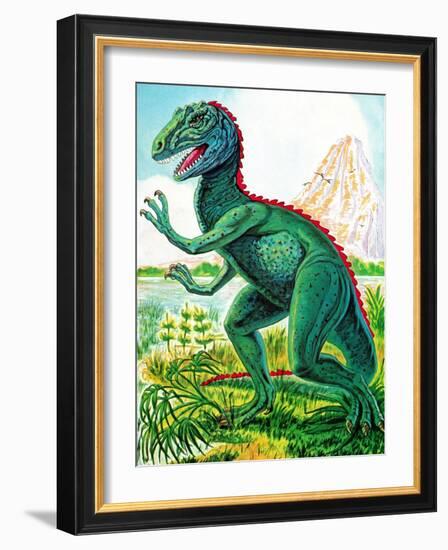 Dinosaurs - Jack & Jill-Edward F. Cortese-Framed Giclee Print