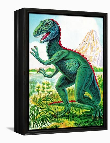 Dinosaurs - Jack & Jill-Edward F. Cortese-Framed Premier Image Canvas