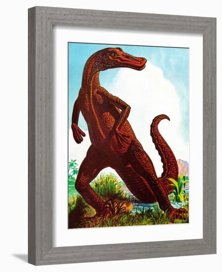 Dinosaurs - Jack & Jill-Edward F. Cortese-Framed Giclee Print