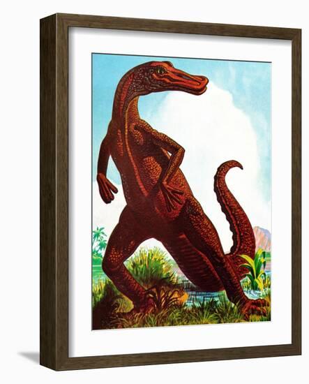 Dinosaurs - Jack & Jill-Edward F. Cortese-Framed Giclee Print