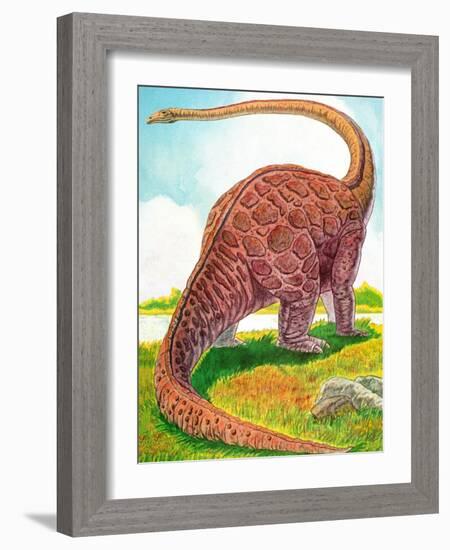 Dinosaurs - Jack & Jill-Edward F. Cortese-Framed Giclee Print