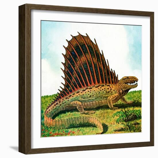 Dinosaurs - Jack & Jill-Edward F. Cortese-Framed Giclee Print