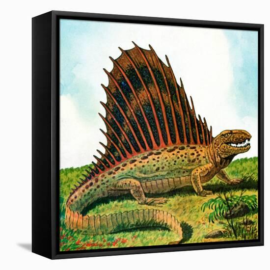 Dinosaurs - Jack & Jill-Edward F. Cortese-Framed Premier Image Canvas