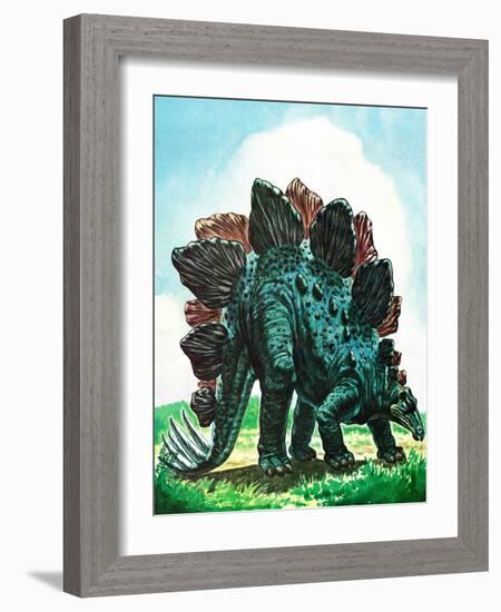 Dinosaurs - Jack & Jill-Edward F. Cortese-Framed Giclee Print