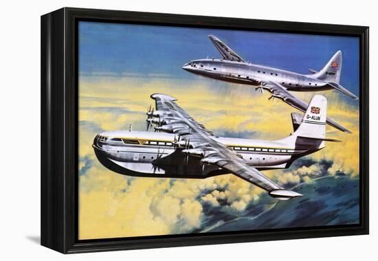 Dinosaurs of the Air-Wilf Hardy-Framed Premier Image Canvas