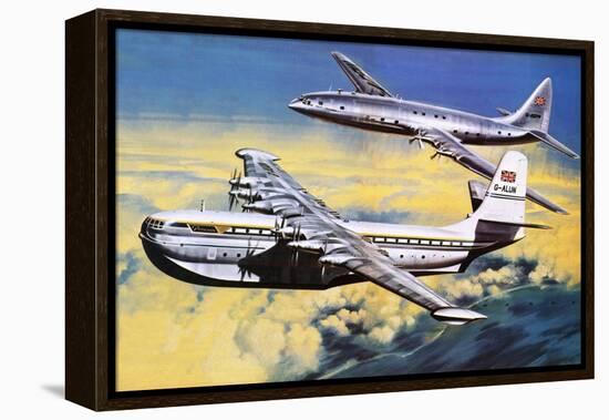 Dinosaurs of the Air-Wilf Hardy-Framed Premier Image Canvas