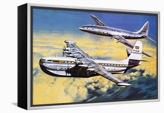 Dinosaurs of the Air-Wilf Hardy-Framed Premier Image Canvas