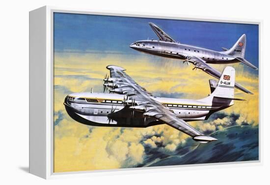 Dinosaurs of the Air-Wilf Hardy-Framed Premier Image Canvas