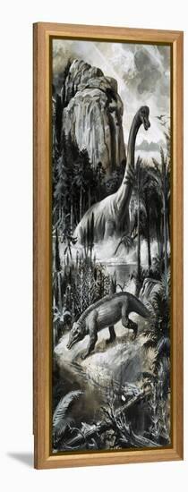 Dinosaurs-Payne-Framed Premier Image Canvas