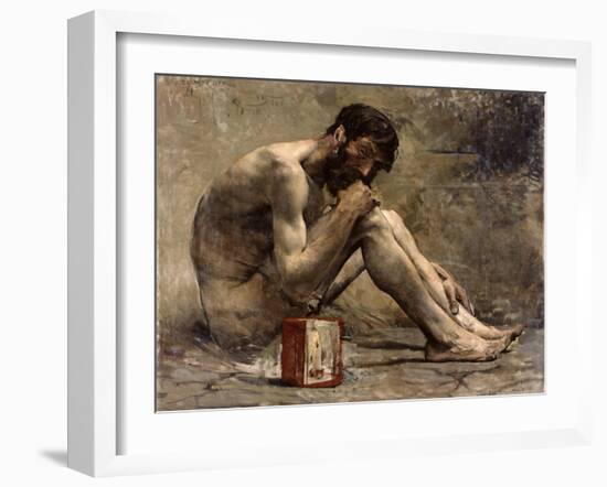 Diogenes, 1905-Jules Bastien-Lepage-Framed Giclee Print