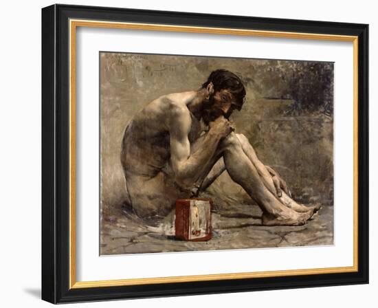 Diogenes, 1905-Jules Bastien-Lepage-Framed Giclee Print