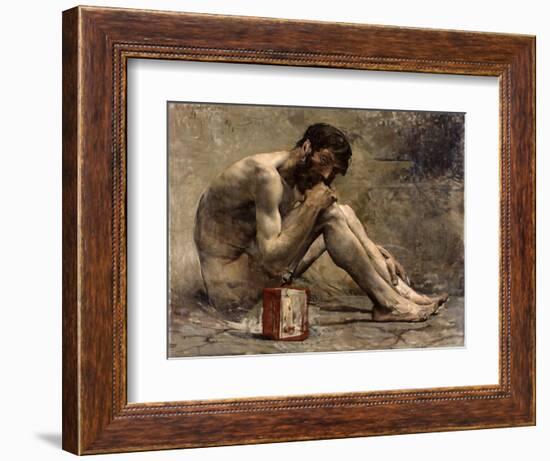 Diogenes, 1905-Jules Bastien-Lepage-Framed Premium Giclee Print