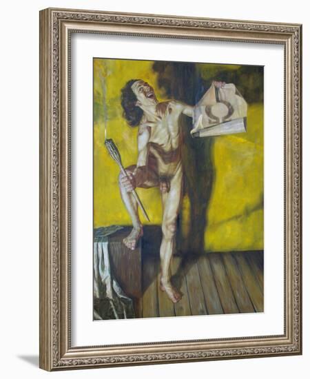 Diogenes, 1995-Aris Kalaizis-Framed Giclee Print