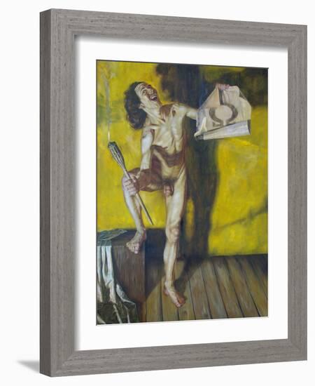 Diogenes, 1995-Aris Kalaizis-Framed Giclee Print